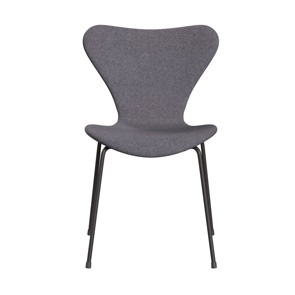 [product_category]-Fritz Hansen 3107 Chair Full Upholstery, Warm Graphite/Divina Md Soft Blue Grey-Fritz Hansen-3107FU-DMD733-WARGRA-FRI-1
