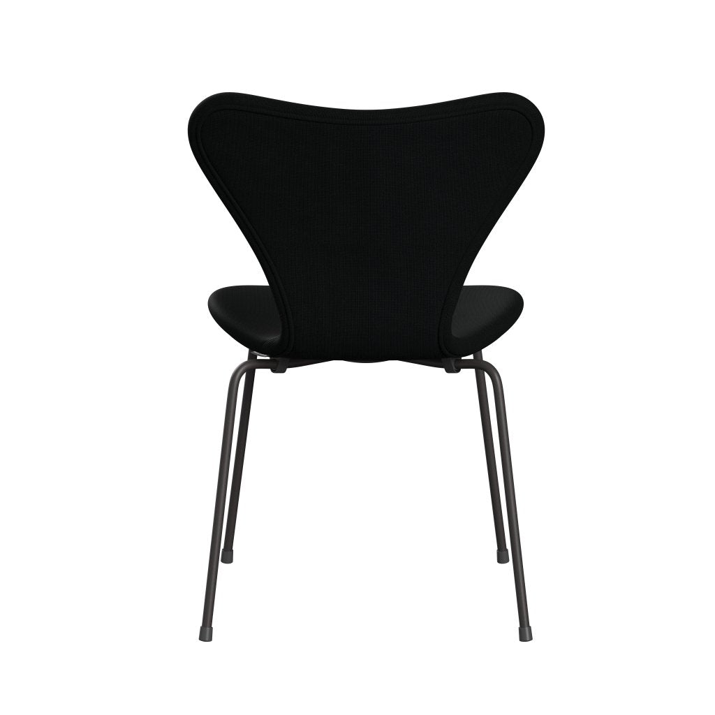 [product_category]-Fritz Hansen 3107 Chair Full Upholstery, Warm Graphite/Fame Black-Fritz Hansen-3107FU-F60999-WARGRA-FRI-4