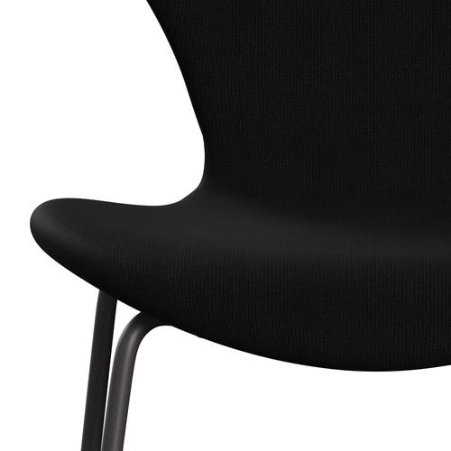 [product_category]-Fritz Hansen 3107 Chair Full Upholstery, Warm Graphite/Fame Black-Fritz Hansen-3107FU-F60999-WARGRA-FRI-6