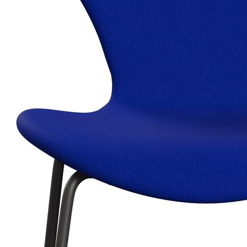 [product_category]-Fritz Hansen 3107 Chair Full Upholstery, Warm Graphite/Fame Blue-Fritz Hansen-3107FU-F66075-WARGRA-FRI-6