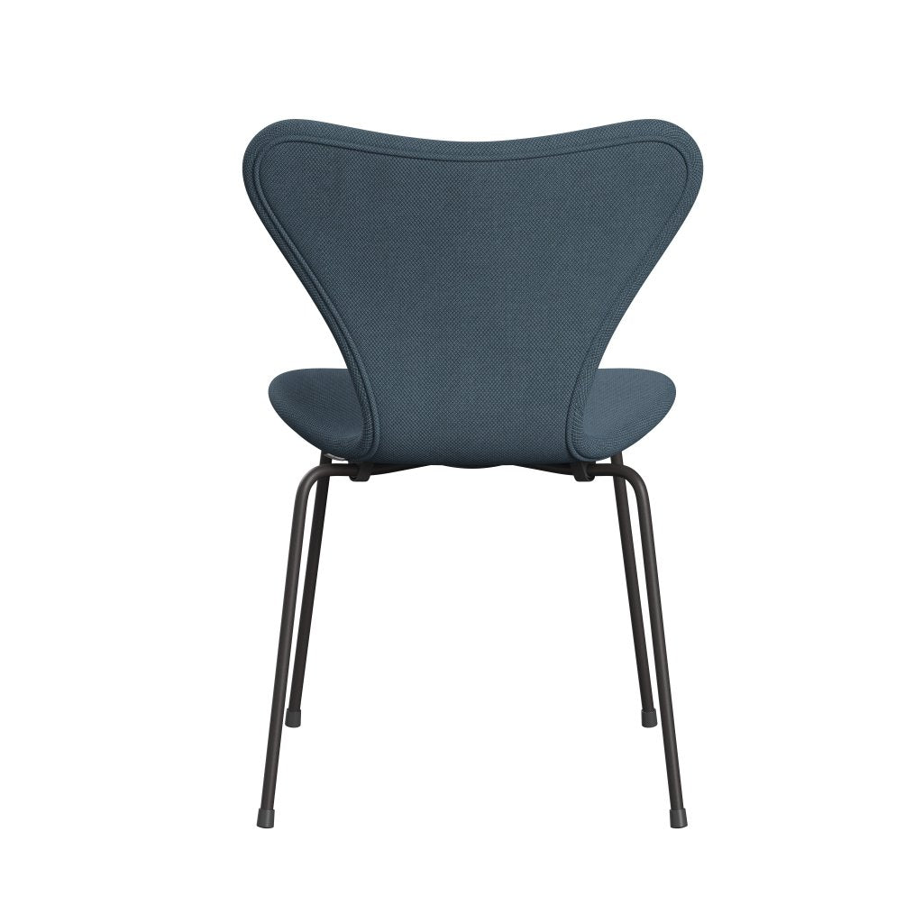 [product_category]-Fritz Hansen 3107 Chair Full Upholstery, Warm Graphite/Fiord Stone Blue-Fritz Hansen-3107FU-FIO762-WARGRA-FRI-4
