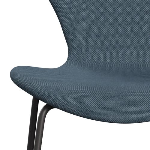 [product_category]-Fritz Hansen 3107 Chair Full Upholstery, Warm Graphite/Fiord Stone Blue-Fritz Hansen-3107FU-FIO762-WARGRA-FRI-6