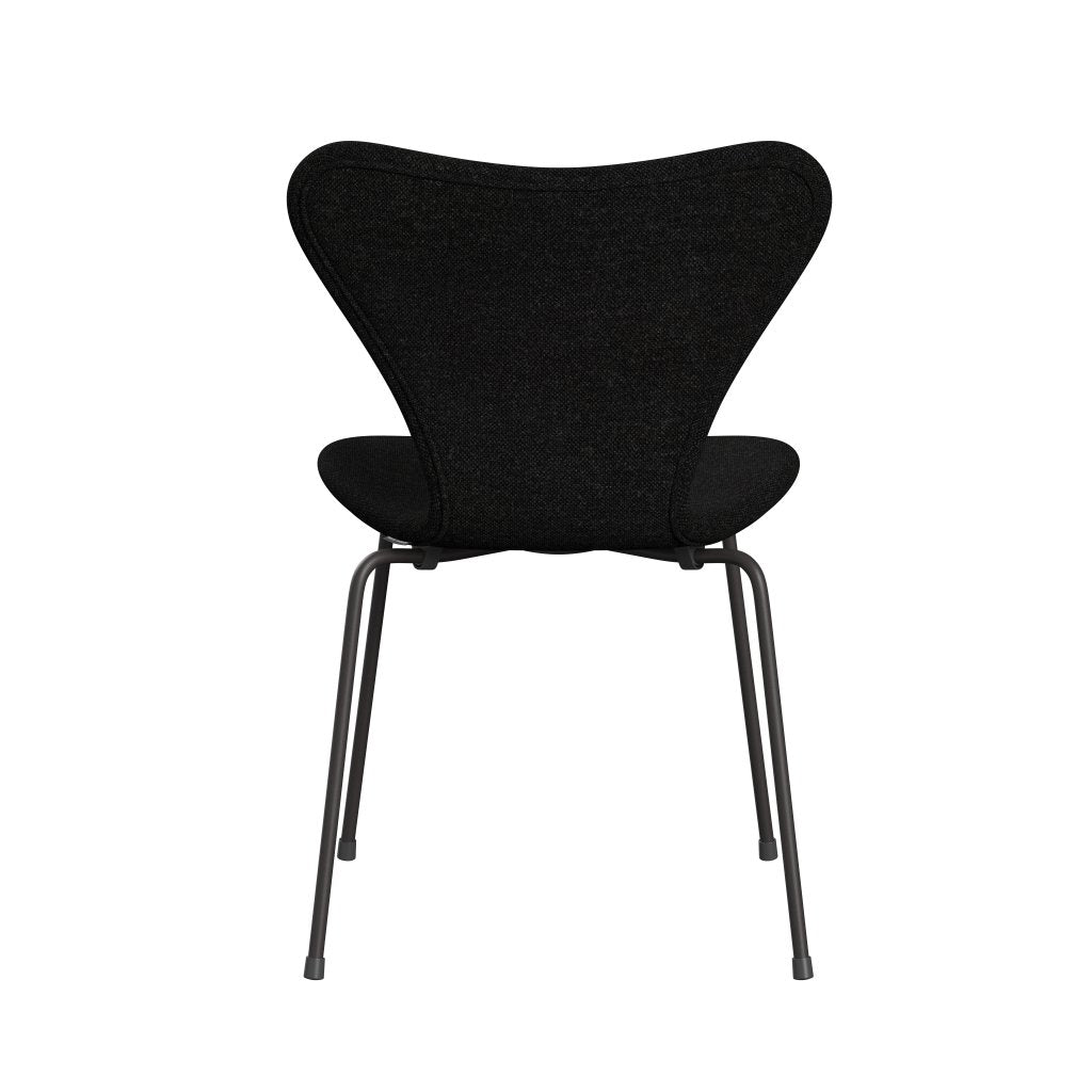[product_category]-Fritz Hansen 3107 Chair Full Upholstery, Warm Graphite/Hallingdal Charcoal-Fritz Hansen-3107FU-HAL180-WARGRA-FRI-4