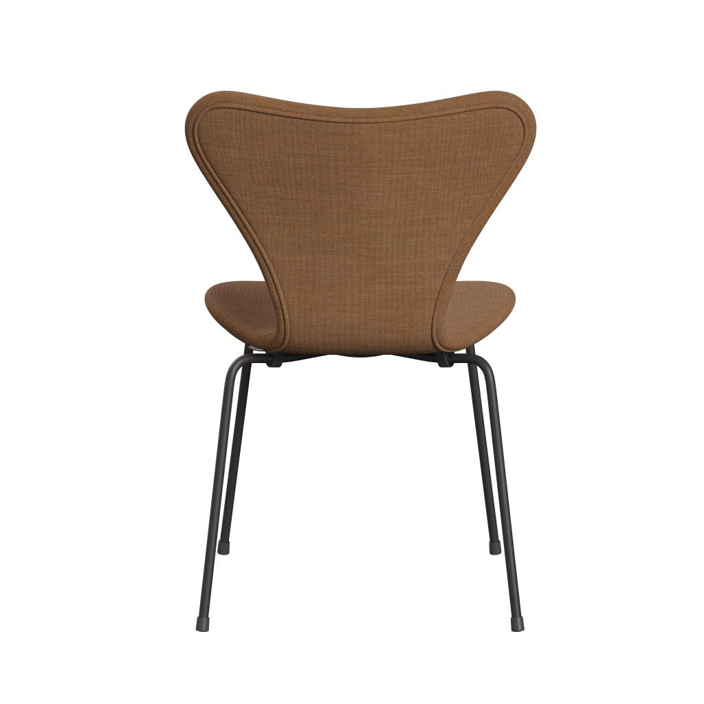 [product_category]-Fritz Hansen 3107 Chair Full Upholstery, Warm Graphite/Remix Rust-Fritz Hansen-3107FU-REM252-WARGRA-FRI-4