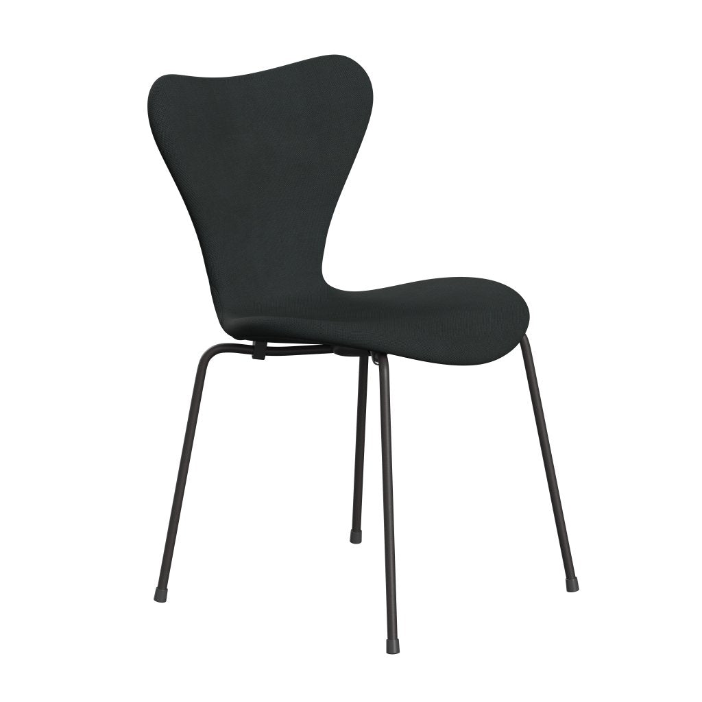 [product_category]-Fritz Hansen 3107 Chair Full Upholstery, Warm Graphite/Steelcut Charcoal-Fritz Hansen-3107FU-STI180-WARGRA-FRI-2
