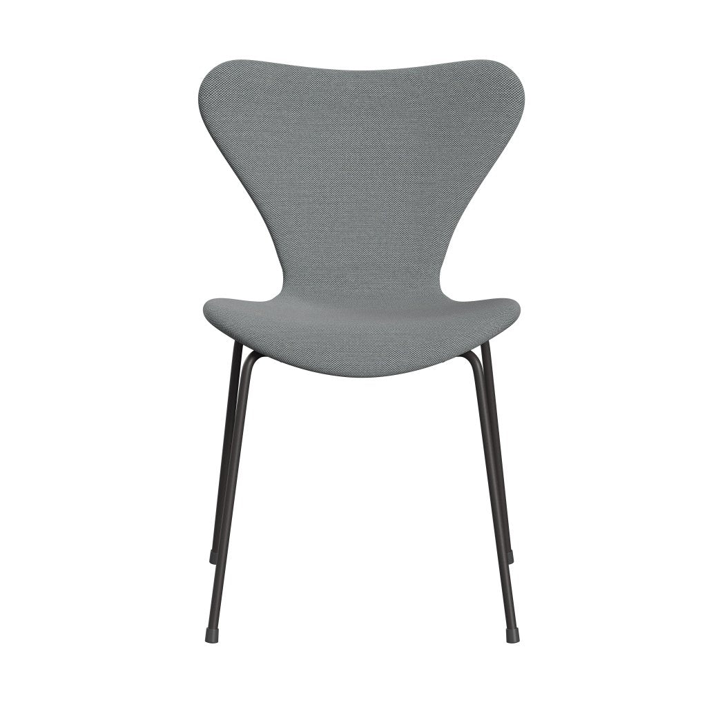 [product_category]-Fritz Hansen 3107 Chair Full Upholstery, Warm Graphite/Steelcut Trio Grey-Fritz Hansen-3107FU-STR133-WARGRA-FRI-1