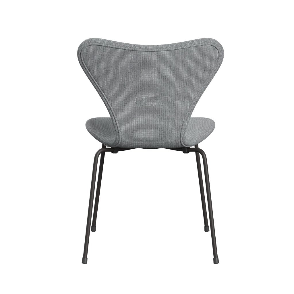 [product_category]-Fritz Hansen 3107 Chair Full Upholstery, Warm Graphite/Sunniva 2 Light Grey/Light Blue-Fritz Hansen-3107FU-SV133-WARGRA-FRI-4