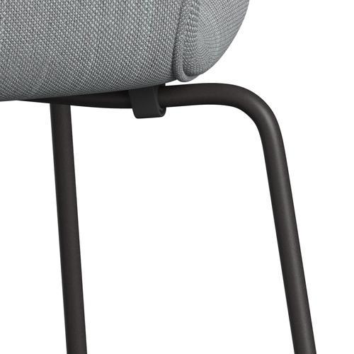 [product_category]-Fritz Hansen 3107 Chair Full Upholstery, Warm Graphite/Sunniva 2 Light Grey/Light Blue-Fritz Hansen-3107FU-SV133-WARGRA-FRI-7