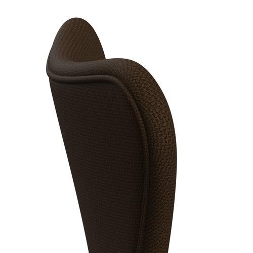 [product_category]-Fritz Hansen 3107 Chair Full Upholstery, White/Diablo Chestnut-Fritz Hansen-3107FU-DIA400-DRWH-FRI-5