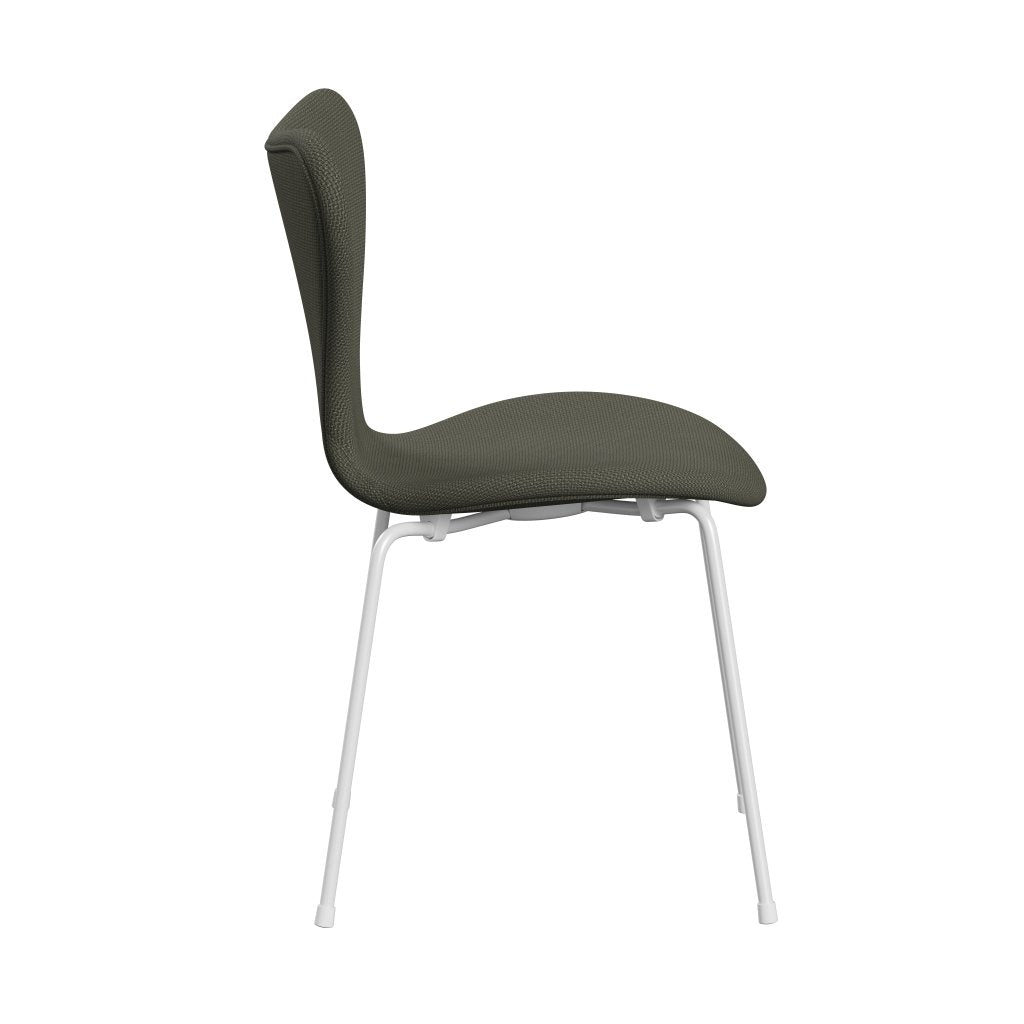 [product_category]-Fritz Hansen 3107 Chair Full Upholstery, White/Diablo Warm Grey-Fritz Hansen-3107FU-DIA101-DRWH-FRI-3