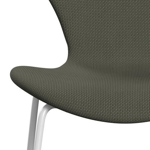 [product_category]-Fritz Hansen 3107 Chair Full Upholstery, White/Diablo Warm Grey-Fritz Hansen-3107FU-DIA101-DRWH-FRI-6