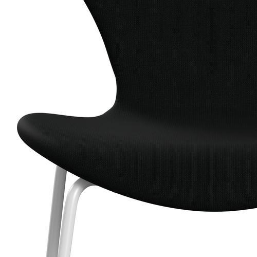 [product_category]-Fritz Hansen 3107 Chair Full Upholstery, White/Fame Black-Fritz Hansen-3107FU-F60999-DRWH-FRI-6