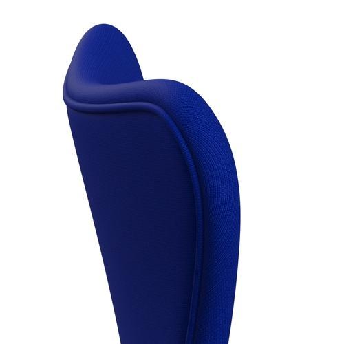 [product_category]-Fritz Hansen 3107 Chair Full Upholstery, White/Fame Blue-Fritz Hansen-3107FU-F66075-DRWH-FRI-5