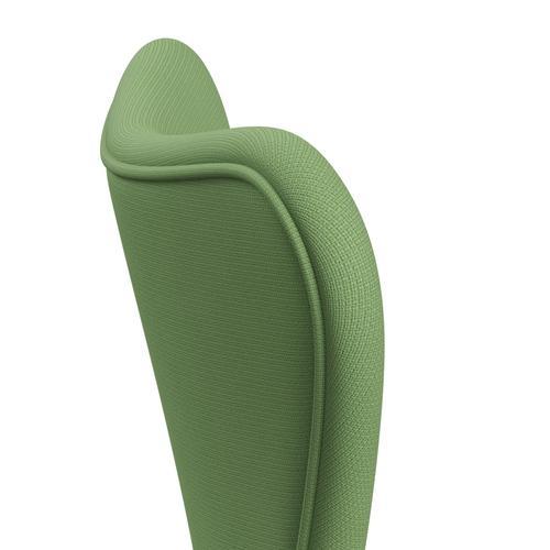 [product_category]-Fritz Hansen 3107 Chair Full Upholstery, White/Fame Light Green-Fritz Hansen-3107FU-F68147-DRWH-FRI-5