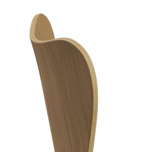 [product_category]-Fritz Hansen 3107 Chair Unupholstered, Black/Oak Veneer Natural-Fritz Hansen-3107-OAK001-DRBL-FRI-5
