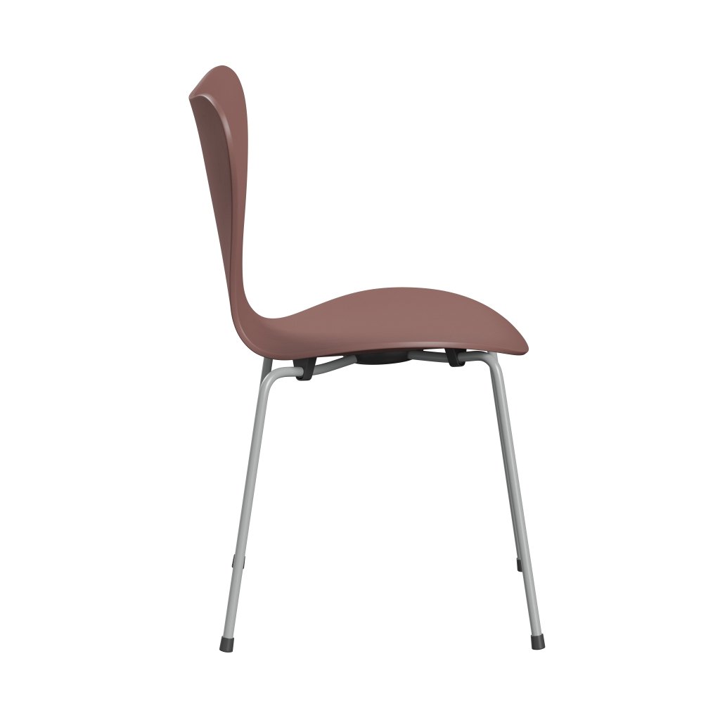[product_category]-Fritz Hansen 3107 Chair Unupholstered, Nine Grey/Coloured Ash Wild Rose-Fritz Hansen-3107-CA635-DRNIGR-FRI-3