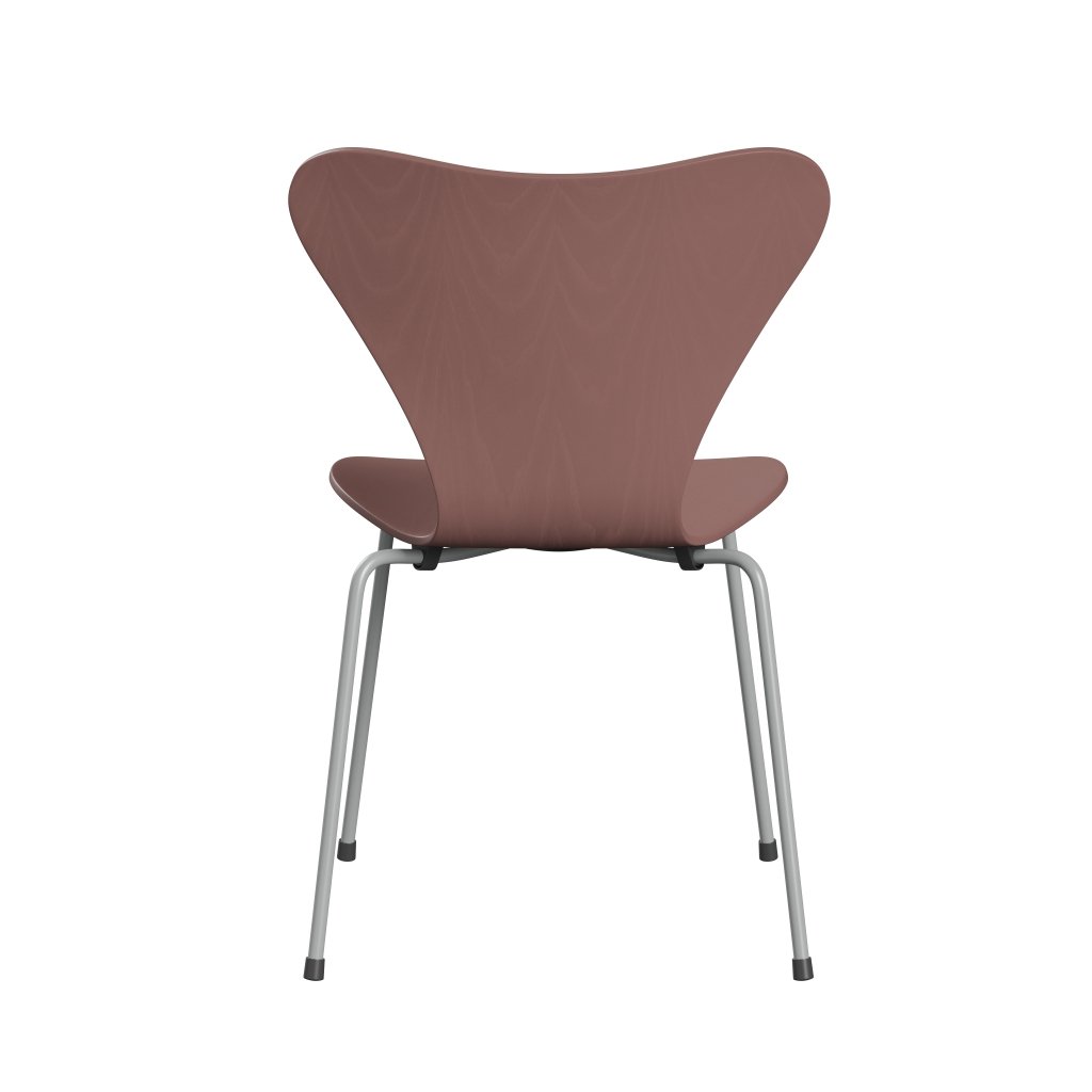 [product_category]-Fritz Hansen 3107 Chair Unupholstered, Nine Grey/Coloured Ash Wild Rose-Fritz Hansen-3107-CA635-DRNIGR-FRI-4
