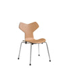 Fritz Hansen 3130 Children's Grand Prix™ Chair, Clear Laquered Veneer/Oregon Pine