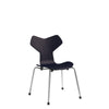 Fritz Hansen 3130 Children's Grand Prix™ Chair, Colored Veneer Ash/Midnight Blue