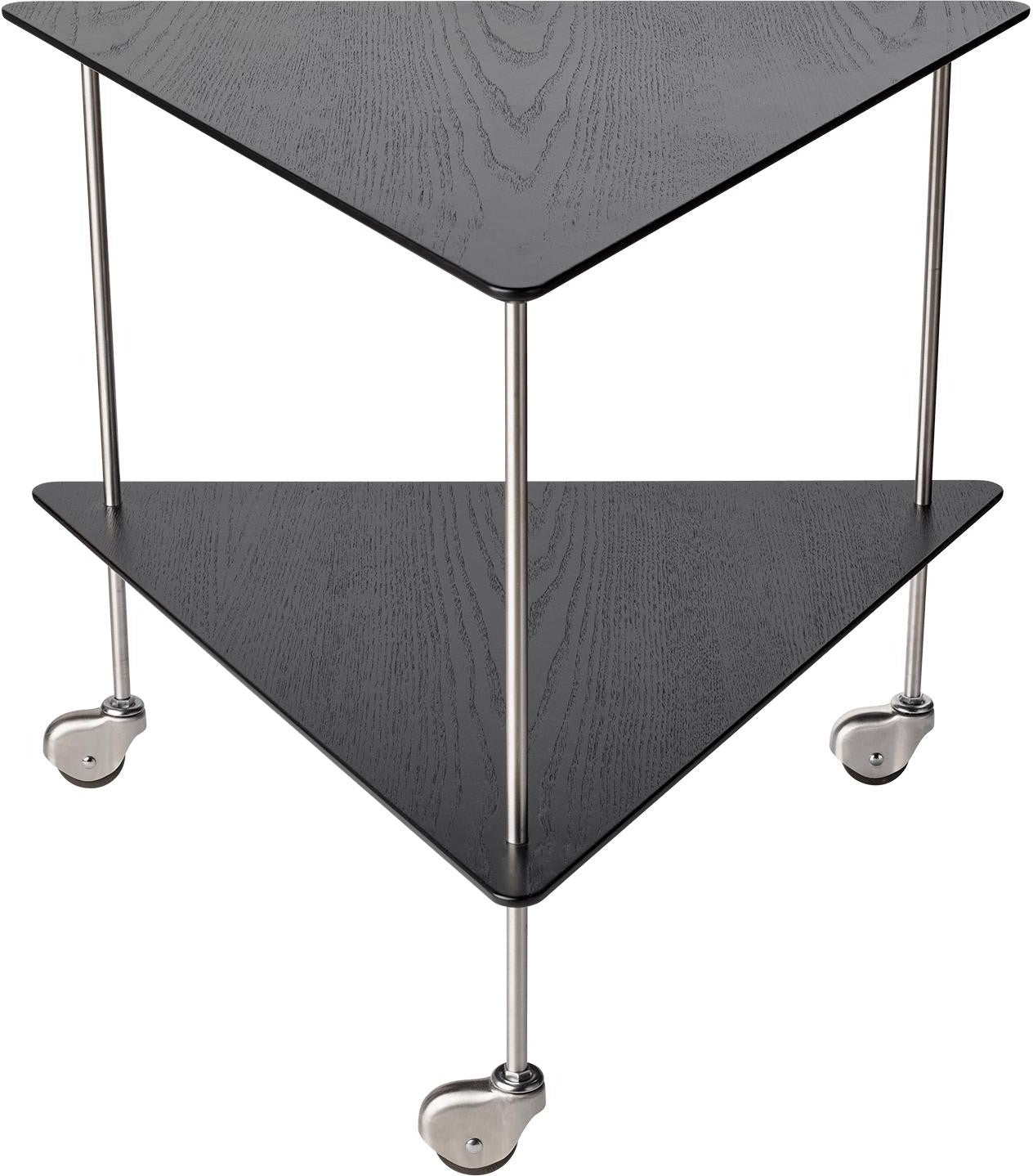 [product_category]-Fritz Hansen Aj Trolley Side Table, Black-Fritz Hansen-5704890404102-AJTrolley-black-FRI-1