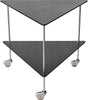 Fritz Hansen AJ Trolley sidebord, sort