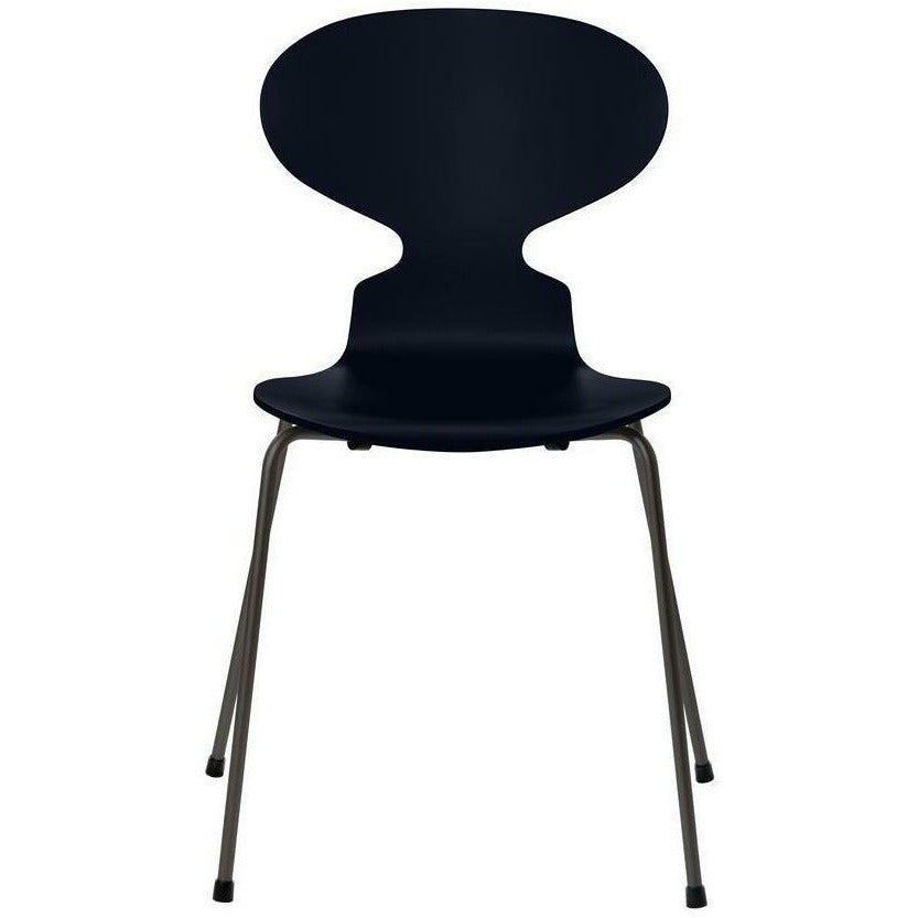 [product_category]-Fritz Hansen Ant Chair Lacquered Midnight Blue Shell, Warm Graphite Base-Fritz Hansen-3101-LAKERET-MIDNIGHT-WARM-FRI-1