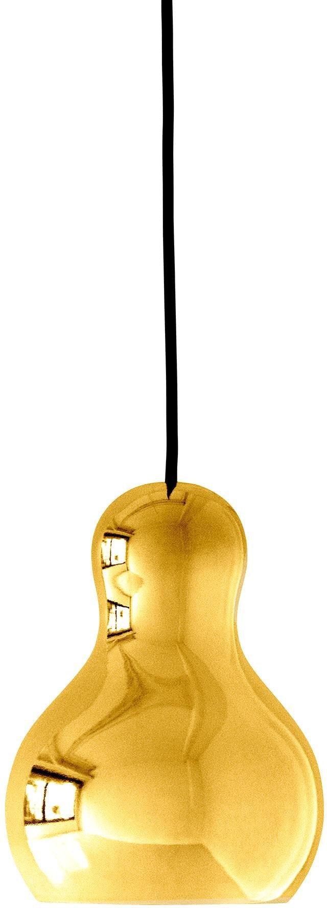 [product_category]-Fritz Hansen Calabash Pendulum ø16 Cm, Gold-Fritz Hansen-5702370172749-14017274-FRI-1