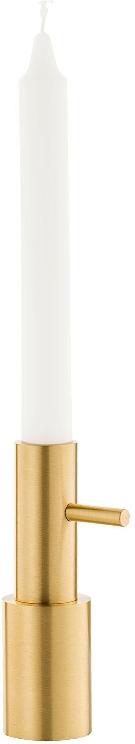 [product_category]-Fritz Hansen Candleholder Single #2, Brass-Fritz Hansen-5704890400913-840091-FRI-1