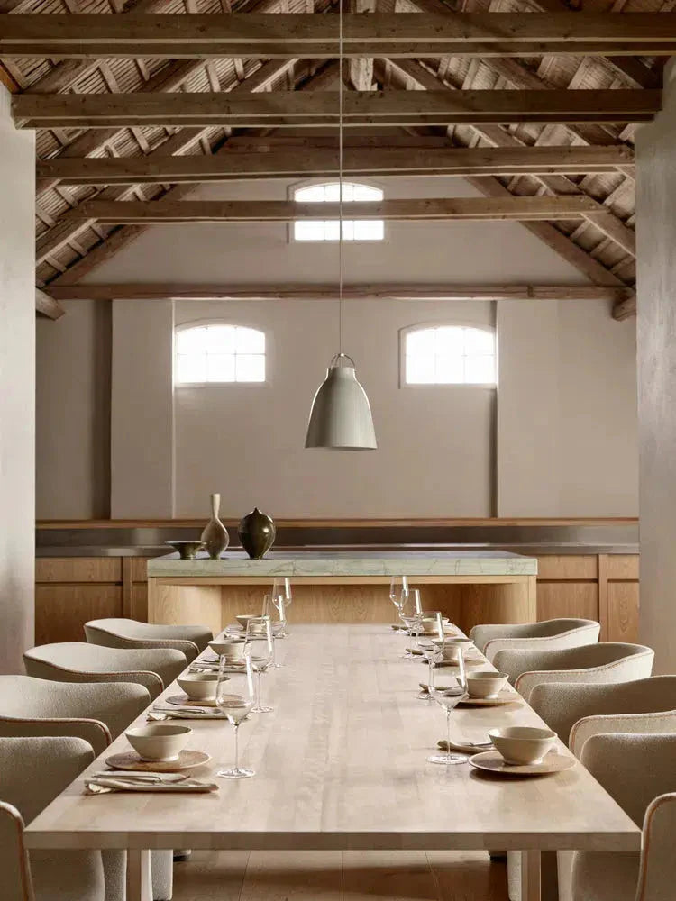 Fritz Hansen Caravaggio™ P2 Pendant ø25,8 Cm, Warm Grey