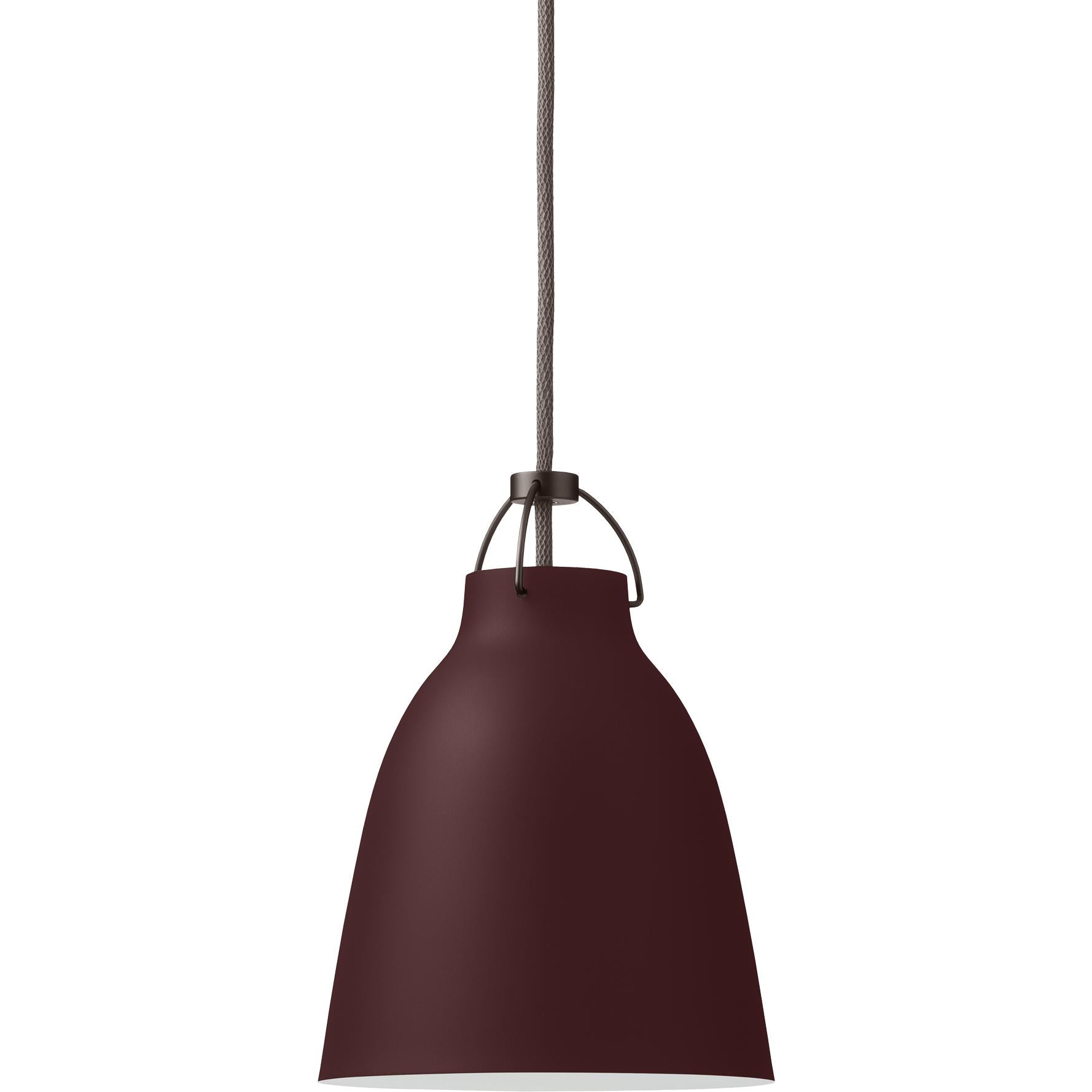[product_category]-Fritz Hansen Caravaggio Pendulum ø 40 Cm, Dark Sienna-Fritz Hansen-5702376280011-74628001-FRI-1