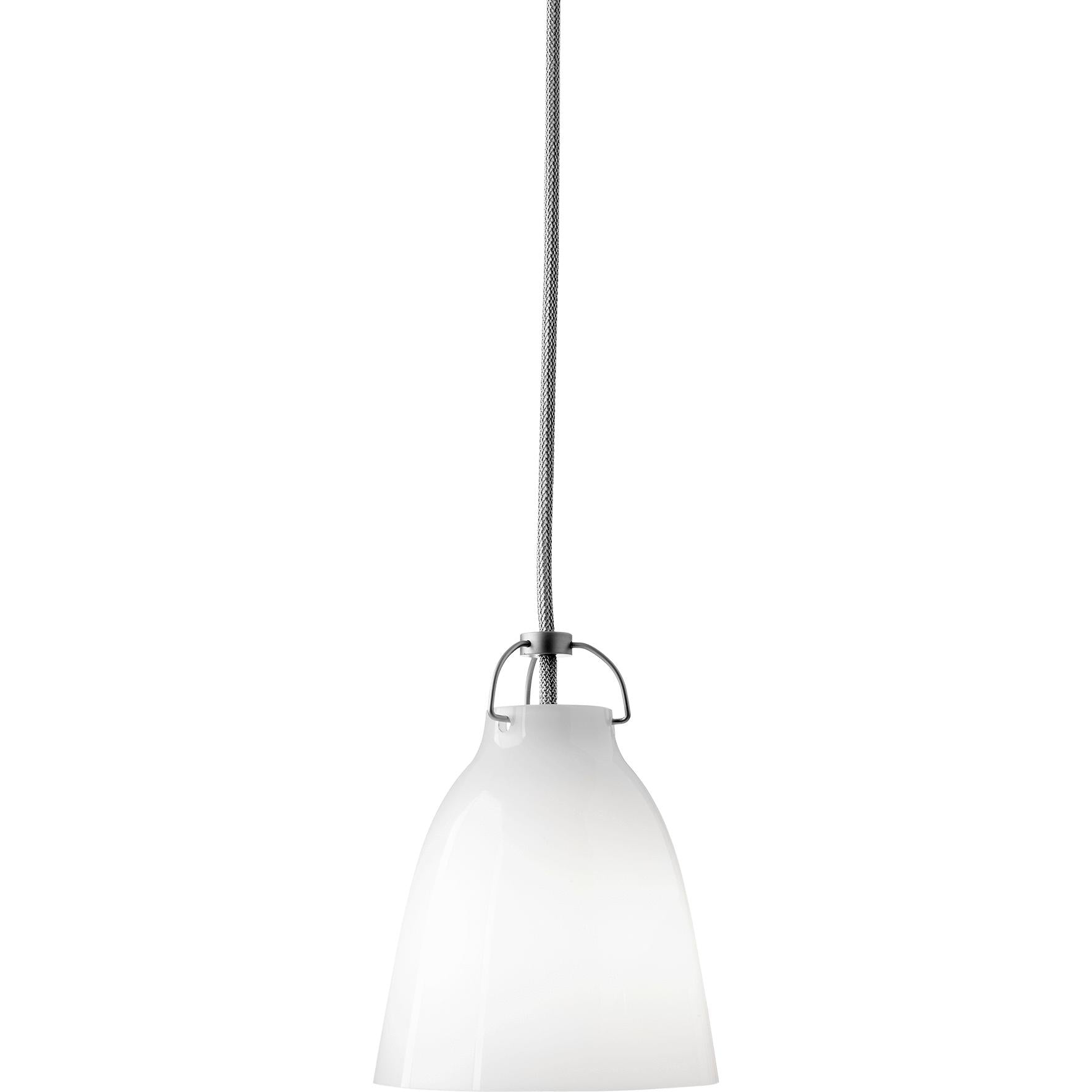 [product_category]-Fritz Hansen Caravaggio Pendulum ø26 Cm, Opal Glass-Fritz Hansen-5702371832055-84183205-FRI-1