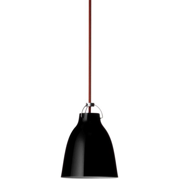[product_category]-Fritz Hansen Caravaggio Pendulum ø55, Black/Black-Fritz Hansen-5702370079086-54007908-FRI-1