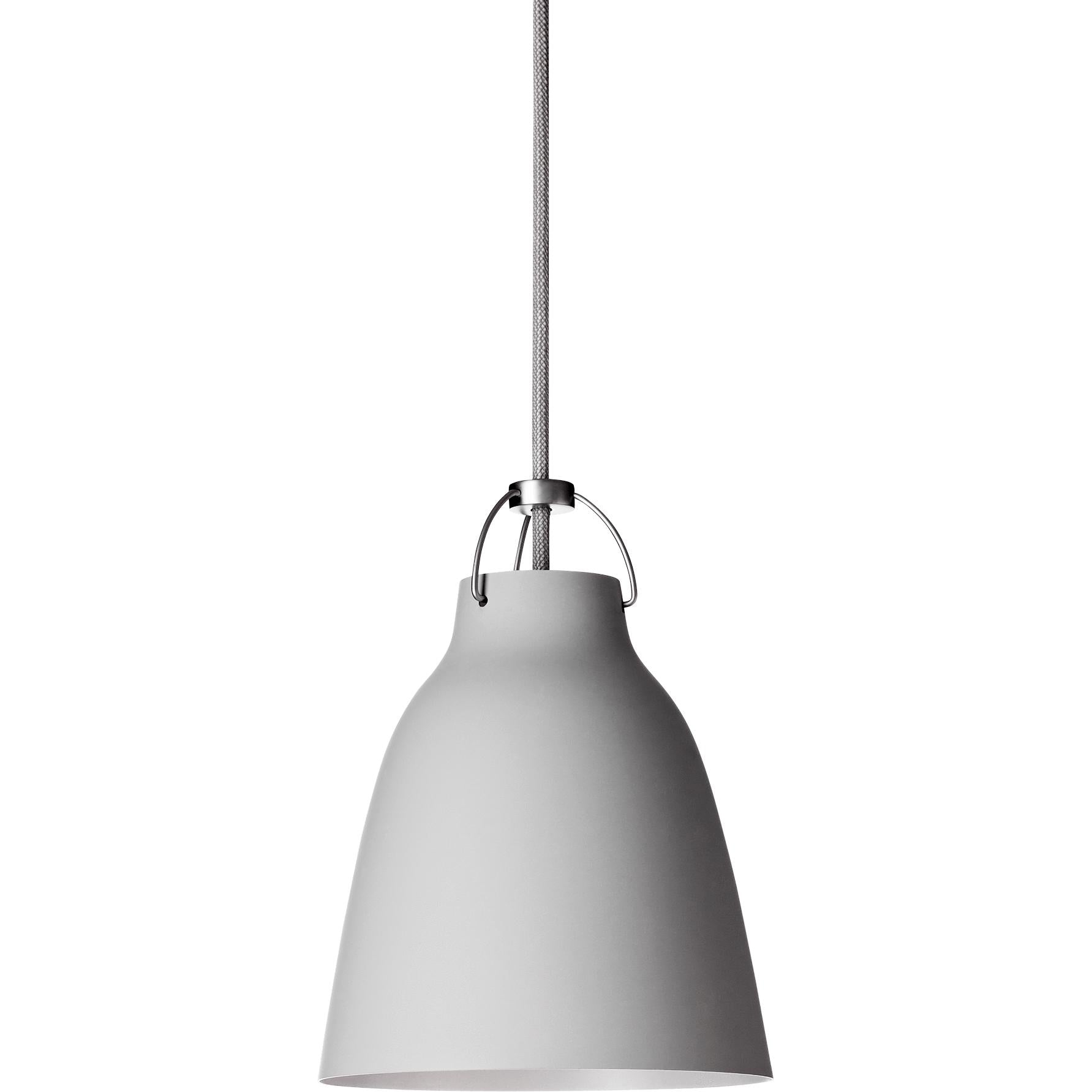 [product_category]-Fritz Hansen Caravaggio Pendulum ø55 Cm, Matt Light Grey-Fritz Hansen-5702370314132-14033412-FRI-1
