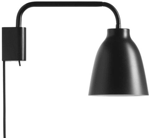 [product_category]-Fritz Hansen Caravaggio Read Wall Lamp, Black-Fritz Hansen-5702370413088-23041308-FRI-1