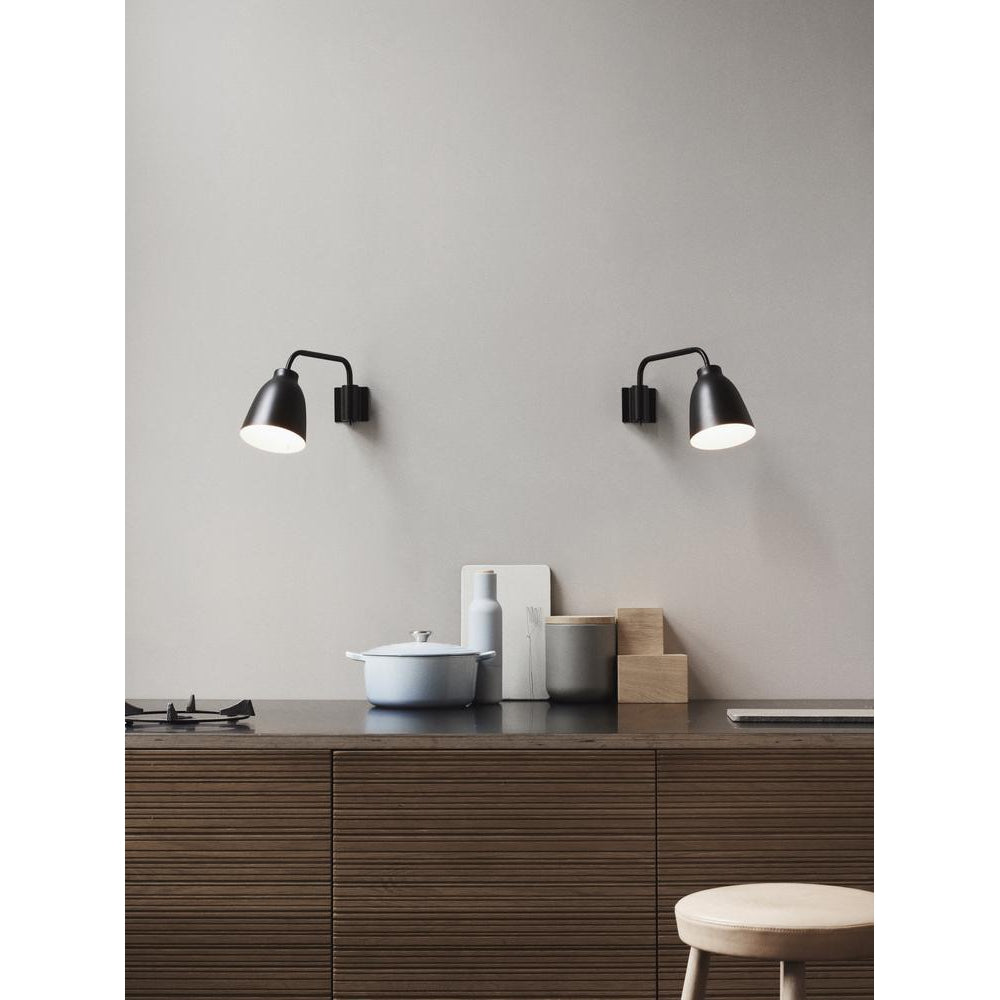 [product_category]-Fritz Hansen Caravaggio Read Wall Lamp, Grey-Fritz Hansen-5702370412128-13041212-FRI-2