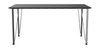 Fritz Hansen Fh3605™ Desk, Chrome/Black Colored Ash