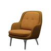 Fritz Hansen Fri™ Lounge Chair Aluminium, Burnt Yellow