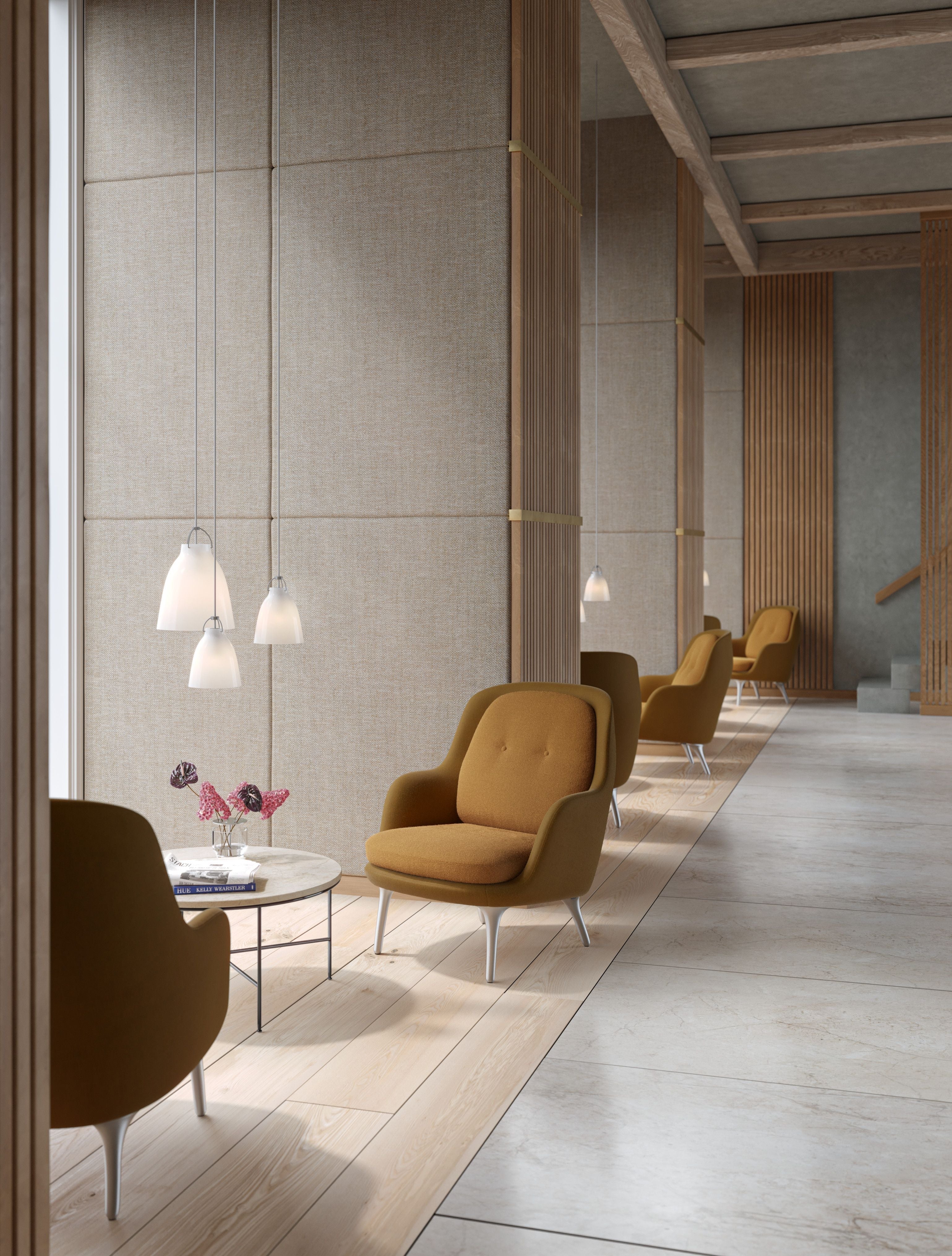 [product_category]-Fritz Hansen Fri Lounge Chair Aluminium, Burnt Yellow-Fritz Hansen-JH4-Remix422-Vidar427-FRI-3