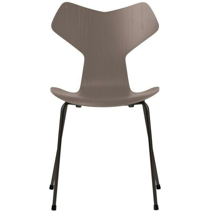 [product_category]-Fritz Hansen Grand Prix Chair Colored Ash Deep Clay Bowl, Black Base-Fritz Hansen-3130-FARVET-DEEP-SORT-FRI-1