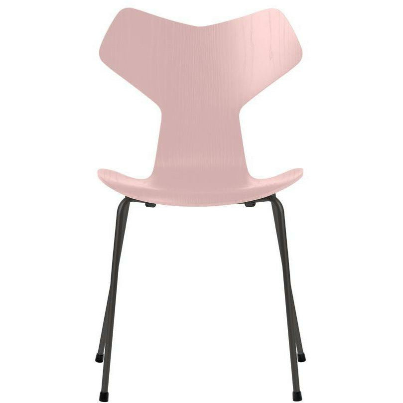 [product_category]-Fritz Hansen Grand Prix Chair Colored Ash Pale Rose Bowl, Warm Graphite Base-Fritz Hansen-3130-FARVET-PALE-WARM-FRI-1
