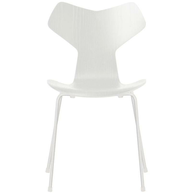 [product_category]-Fritz Hansen Grand Prix Chair Dyed Ash White Shell, White Base-Fritz Hansen-3130-FARVET-HVID-HVID-FRI-1