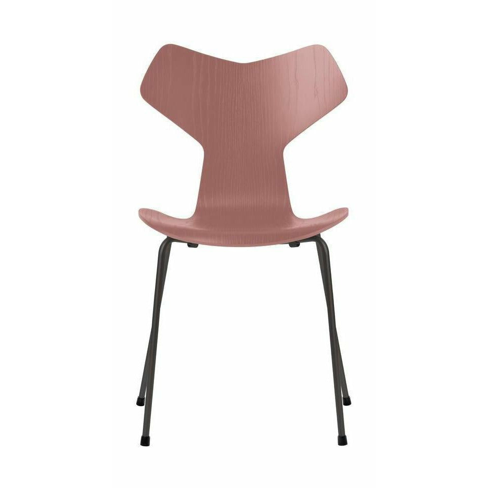 [product_category]-Fritz Hansen Grand Prix Chair Dyed Ash Wild Rose Bowl, Warm Graphite Base-Fritz Hansen-3130-FARVET-WILD-WARM-FRI-1