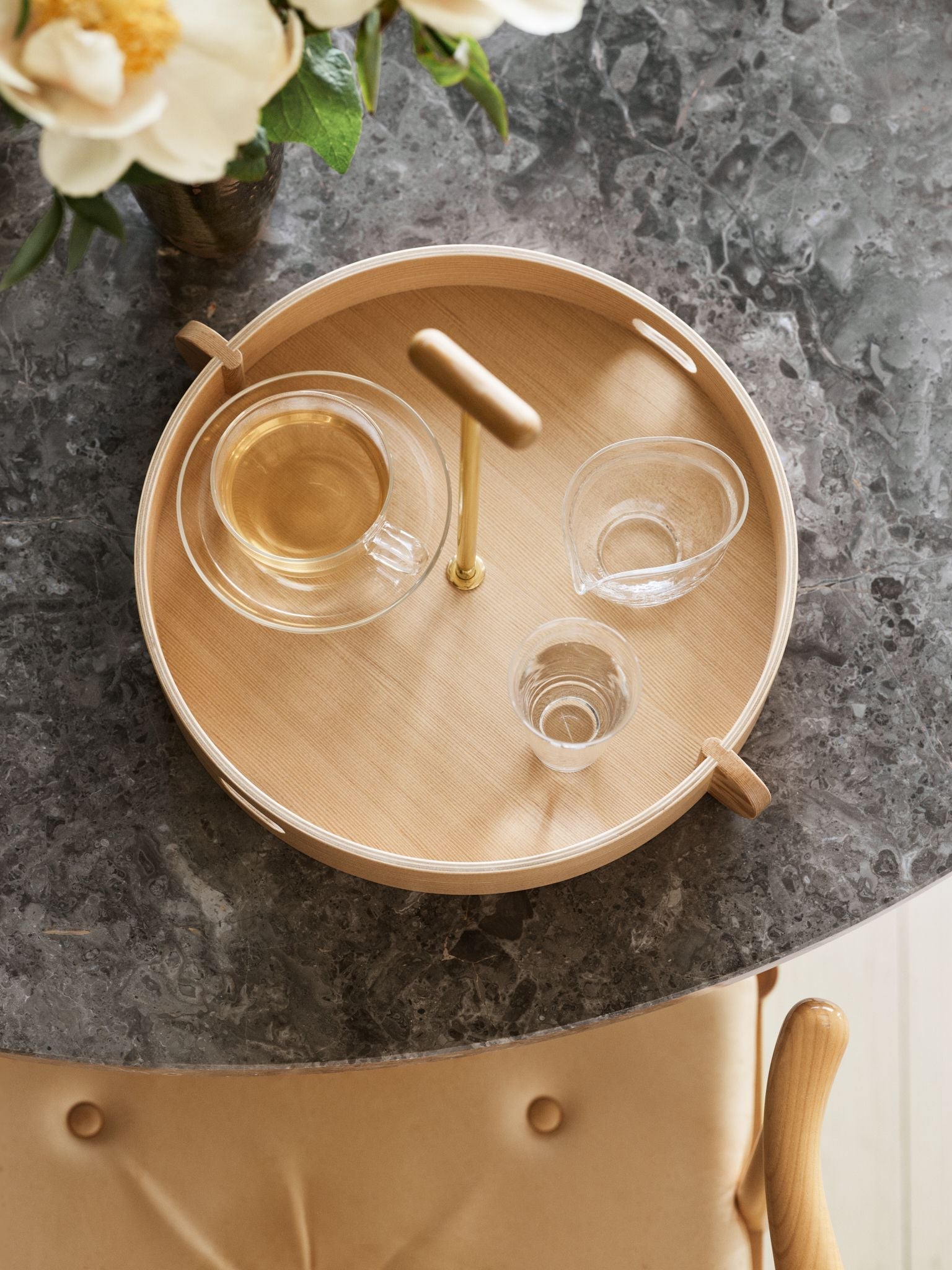 [product_category]-Fritz Hansen Jh Tray, Oregon Pine/Brass-Fritz Hansen-5702370000233-840431-FRI-2