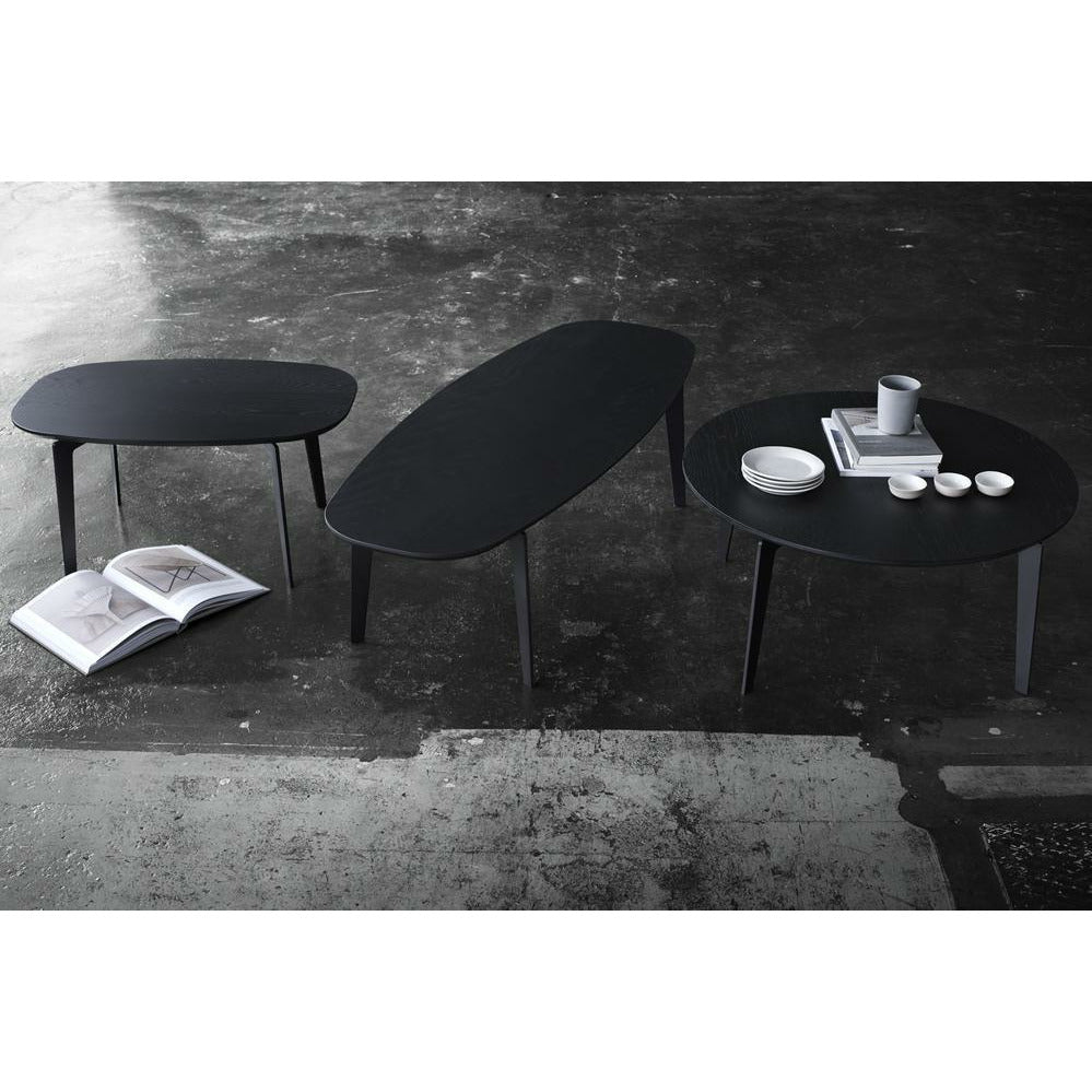 [product_category]-Fritz Hansen Join Coffee Table 130 Cm, Black Lacquered Oak Wood-Fritz Hansen-FH61-black-FRI-2