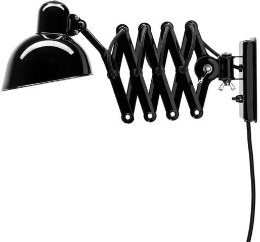 [product_category]-Fritz Hansen Kaiser Idell Wall Lamp, Black-Fritz Hansen-5702377024089-63702408-FRI-1
