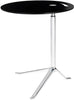 Fritz Hansen Ks11 Little Friend™ Adjustable Table Chrome, Black Laminate