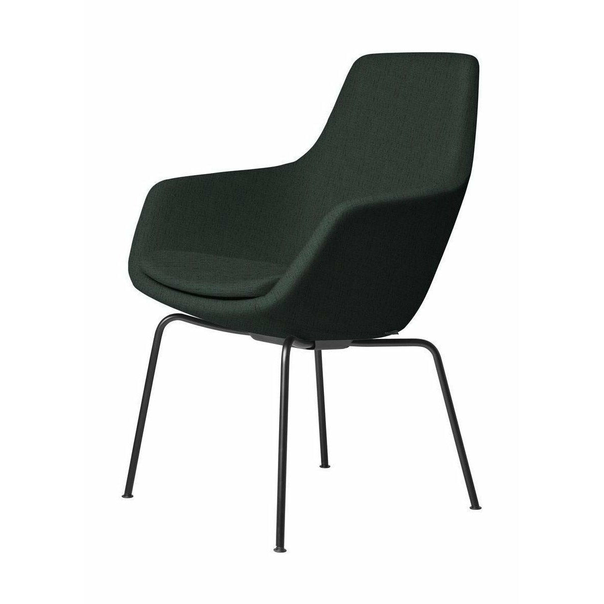 [product_category]-Fritz Hansen Little Giraffe Armchair Black Base Fabric Christianshavn, Dark Green-Fritz Hansen-3201-BLCK-CHRI-1161-FRI-1