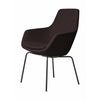 Fritz Hansen Little Giraffe™ Armchair Black Base Fabric Christianshavn, Dark Red Uni