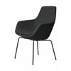 Fritz Hansen Little Giraffe™ Armchair Black Base Fabric Christianshavn, Grey