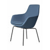 Fritz Hansen Little Giraffe™ Armchair Black Base Fabric Christianshavn, Light Blue Uni
